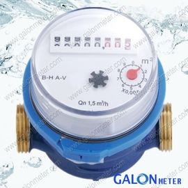 single jet water meter