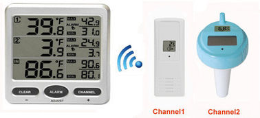 Wireless Refrigerator/Freezer Thermometer with pool sensor