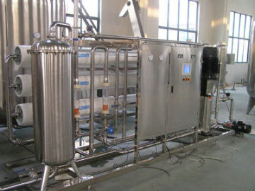 Ion Exchange Drinking Water Treatment Plant / Water Purification Machine for Municipal