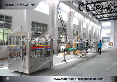 Purified Water Filling Line For PET Bottles PLC Control SUS 304 Energy Saving