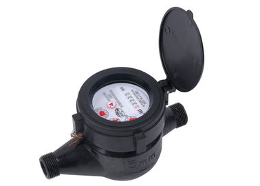Class B Plastic Water Meters / Vane Wheel Commercial Water Meter