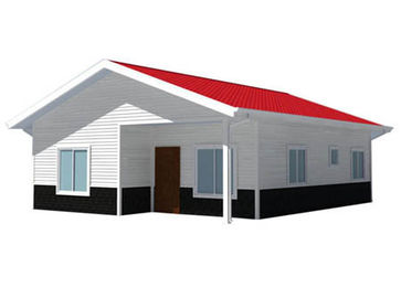 Transportable Residential 3 Bedroom Prefab Modular Home With ​Sandwich Panel