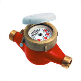 multi jet dry dial residential water meter