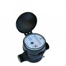 Single Jet Dry Dial Plastic Water Meter LXSC-13S