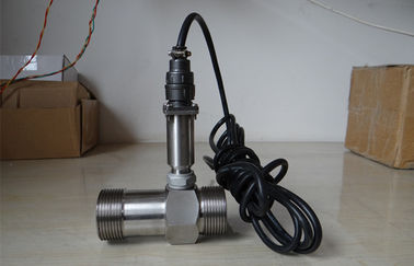 high pressure Clamping type liquid turbine flow meter for liquid / oil / gas