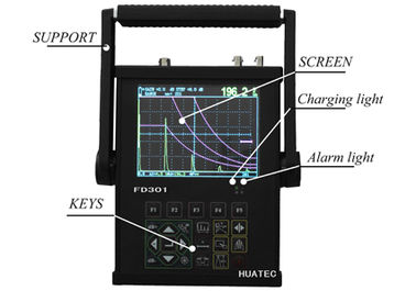 DAC AVG &amp; B scan Dual 4A Ultrasonic Flaw Detector FD301 for Gate and DAC alarm