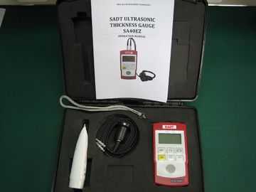 Dual Probe Ultrasonic Thickness Gauge Portable , 0.8mm - 225mm Pulse Echo