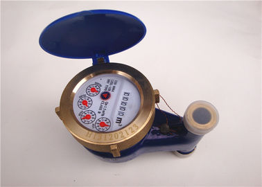 Universal Vertical Vane Wheel Water Flow Meters , Water Usage Meter 4 Inch  