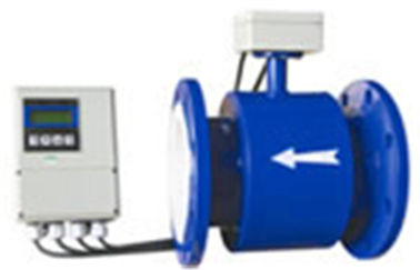 Flanged Split Electromagnetic Flow Meter with RS 485 , High Performance