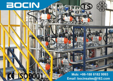 Stainless steel Liquid or Oil industrial water filtration systems For polysilicon micro filtration