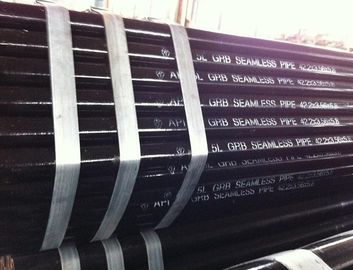 Black Paint Printed API 5L Gr.B 42.2 mm x 3.56 mm x 5.8M Seamless / LSAW / SSAW Pipe