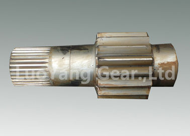 Precision Machinery Parts Gear Shaft , Custom Machined Shafts Polishing , Transparent