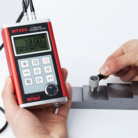 NDT Tester, Metal Digital Ultrasonic Thickness Gauge 0.1 / 0.01mm Resolution