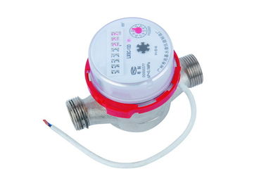 Cold Brass Single Jet Water Meter DN15mm For Household