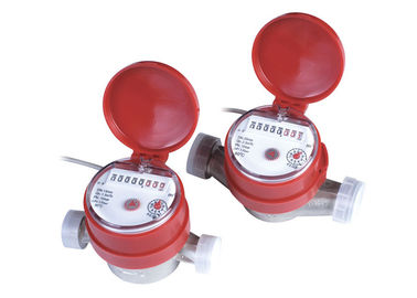 Household Single Jet Hot Water Meter With Remote Reading , DN20mm