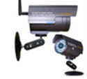 Remote Controller Outdoor IP Camera Support TF Card , Water-proof