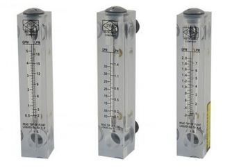 Inline Plastic Flow Meter For Gas Measurement In Water Treatment Equipments
