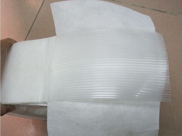 15KN White Geotextile Drainage Fabric Water Permeation Light Weight