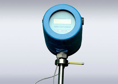 TMF Thermal Mass Flow Meter / Gas Flowmeter For Wastewater Industry TF100SAC DN100 CE, ISO