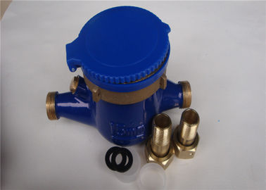 ISO4064 Class B Horizontal Multi Jet Water Meter ,8 digits with 1 needle