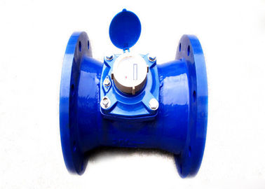 Horizontal Woltmann Cast Iron Detachable Water Meter Dry Dial , DN200