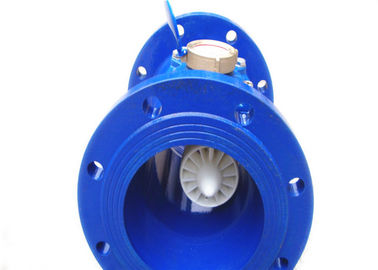 Horizontal Woltmann Cast Iron Detachable Water Meter Dry Dial , DN200