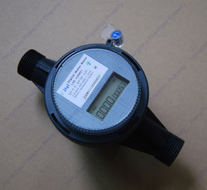 Plastic Electronic Home / Residential Water Meter AMR , IP68 ,RF 470 ~ 510MHz , Class C