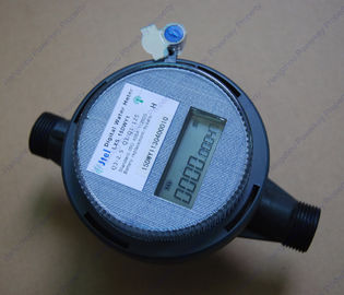 Plastic Electronic Home / Residential Water Meter AMR , IP68 ,RF 470 ~ 510MHz , Class C