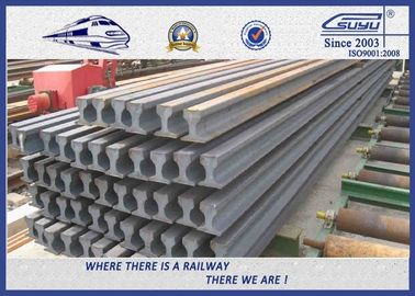Heavy Plain Steel Crane Rail With Precision rolling Raw material