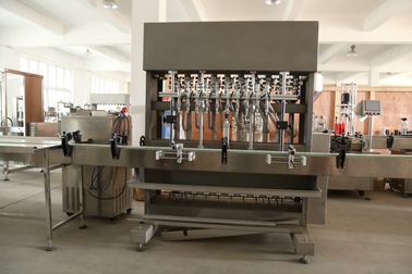 Piston Pump Type Tomato Paste Filling Machine Bottle Filling Line Custom