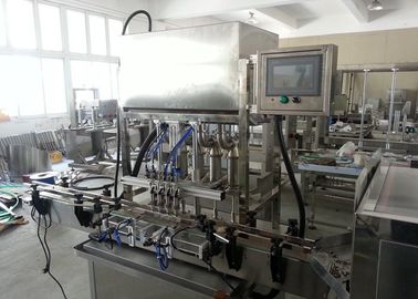 Piston Pump Type Tomato Paste Filling Machine Bottle Filling Line Custom