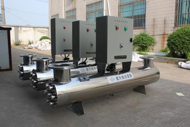 Food Industrial UV Water Sterilizer Water Treatment Plant , Current Passing Type